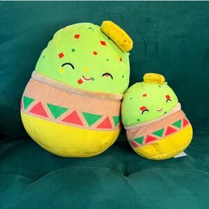 Squishmallows Guacamole Set Plush‎ Stackable Stuffed Animal Decor Cute